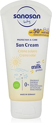 Sanosan bébé crème solaire spf50 plus 75 ml