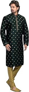 Ensemble de pyjama tunique kurta pour hommes, ensemble de vêtements de fête