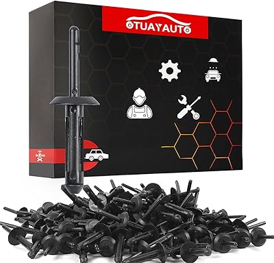 Oyay auto 100 pièces de rivets en plastique de remplacement pour jeep wrangler 07-15, chrysler 300 99-10, dodge avenger 08-14, verrou en nylon. Diaytar Sénégal : Qualité garantie, prix imbattables, livraison rapide