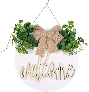 1 pièce élégante plaque de porte suspendue pendentif bienvenue décorative plaque. Diaytar : Votre destination shopping préférée au Sénégal