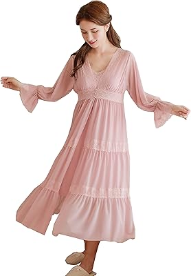 Chemise de nuit victorienne ensemble de vêtements de nuit deux pièces vêtements