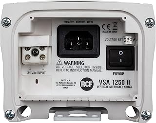 Rcf vsa 1250 ii b 12 haut-parleurs 3,5", 94 db max sbl, rdn