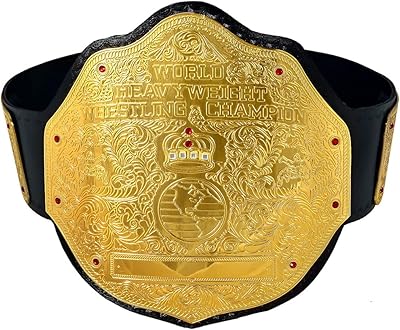 Ceinture de championnat du monde de lutte robuste throne sports 4 mm big