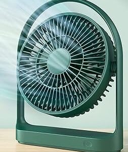 Ventilateur de bureau portable rechargeable de 4 000 mah alimenté par batterie. Diaytar Sénégal : Innovation, diversité et accessibilité