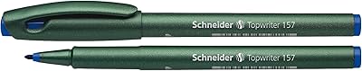 Stylo plume schneider topwriter 157 brass viper - 8 mm, tube vert