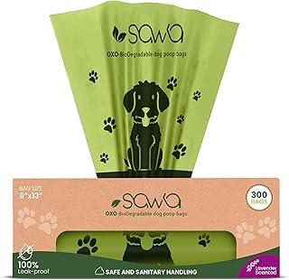 Sacs à crottes de chien sawa - 300 sacs à crottes de chien