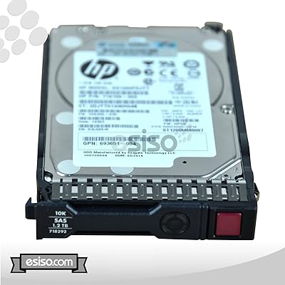 Disque dur ssd hp 718292-001 1,2 to 10k 6 go sff 718162-b21