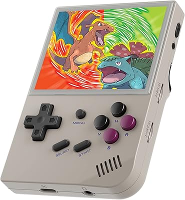 Console de jeu portable rétro anbernick rg35xx - carte tf 64 go
