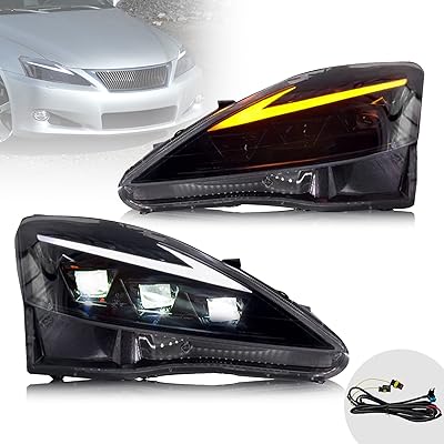 Phares led fland pour lexus is250 is250 is250c is350 is350c is220d 2008-2014 isf