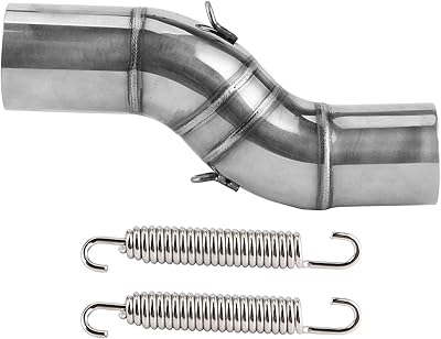 Yctze tuyau de guidon central d'échappement de moto en acier inoxydable adapté