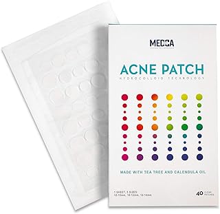 Patch de couverture contre l'acné - (40 unités) traitement des boutons