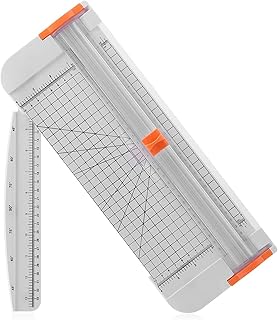 Coupe-papier en titane de 12 pouces au format a4 avec règle latérale