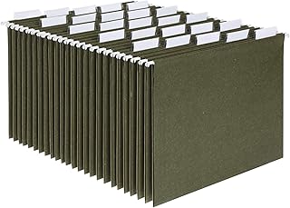 Dossiers pendaflex format papier lettre vert standard onglets de suivi réglables
