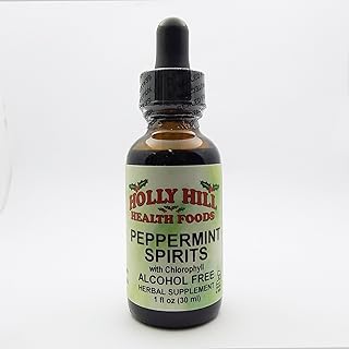 Holly hill health foods spiritueux à la menthe poivrée (avec chlorophylle)