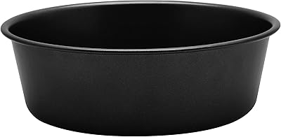 Plaque de cuisson ronde antiadhésive rk, noire, diamètre 26 cm, rntp10, 1 pièce