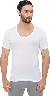 Maillot de corps byc aerocool pour hommes (col en u) - blanc, blanc