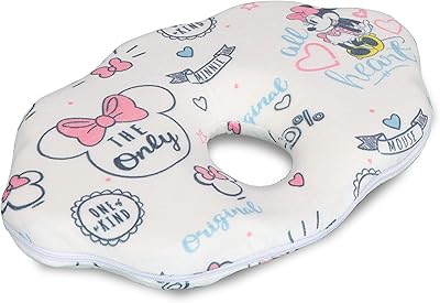 Oreiller cervical en mousse à mémoire de forme avion minnie mouse disney