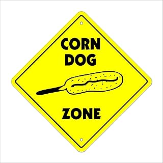 Panneau de zone de passage de corndog | utilisation intérieure et extérieure |