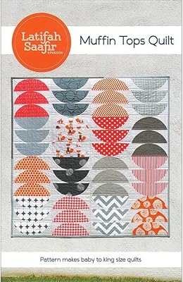 Latifah saafir muffin tops quilt ptrn, multi