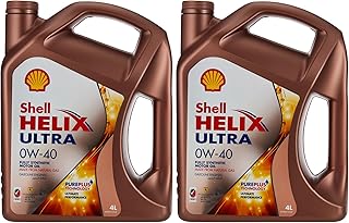 Huile moteur entièrement synthétique shell helix ultra 0w-40