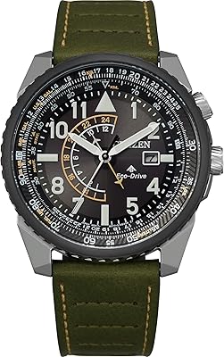 Montre pour hommes citizen promaster nighthawk bracelet en acier inoxydable