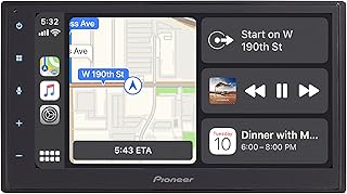 Pioneer car electronics dmh-w2770nex téléviseur intelligent amazon alexa 7 pouces lors du couplage