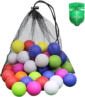 Balles d'entraînement de golf en mousse scott edward avec clip pour balle
