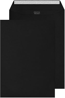 Enveloppes de poche blake creative color faciles à décoller et à coller c4
