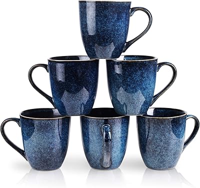 Ensemble de tasses à café vicrays de 12 oz lot de 6 en