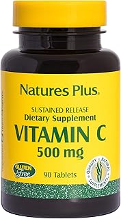 Vitamine c 500 à libération prolongée avec rose musquée 90 comprimés