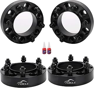 Flycle 4 pcs 1,5 pouces 6x5,5 à 6x5,5 entretoises de roue compatibles
