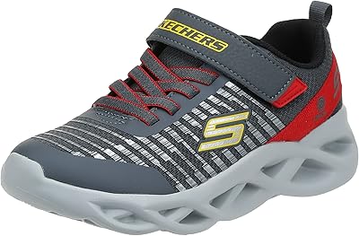Baskets skechers twisty brites pour garçons