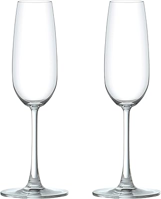 Ensemble de verres ocean madison flute design, 210 ml, transparents, 015f0702, 2 pièces