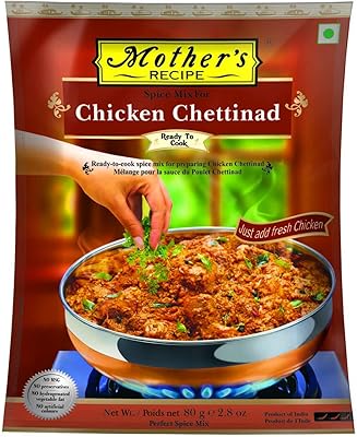 Mélange de poulet chettinad recette mères 80g