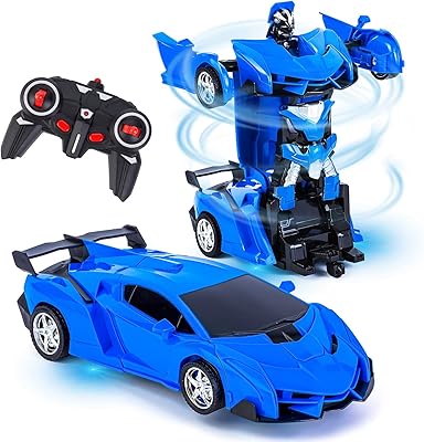 Jouet de voiture robot télécommandé alykdon pour enfants âgés de 5 à 12