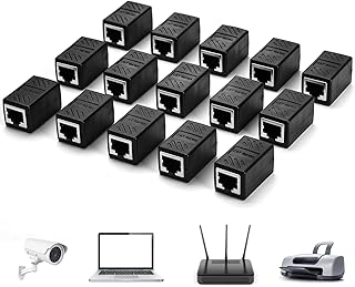 Fiches ethernet compactes cofus rj45 cat 7 6 5 adaptateur d'extension de réseau