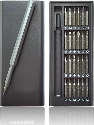 Jeu de tournevis de précision polyvalent 24 en 1, jeu de mini tournevis