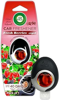 Désodorisant pour voiture air wick au parfum de baies fraîches, 2,5 ml