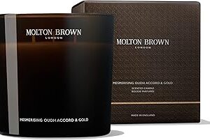 Bougie parfumée de luxe molton brown mascaring oud accord & gold (triple poids), 600 ml. Votre centre commercial virtuel au Sénégal : Diaytar