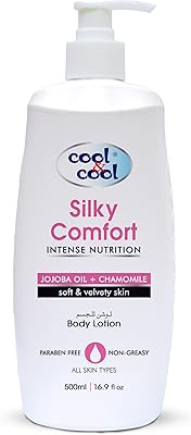 Lait corporel cool & silky comfort pour tous types de peau