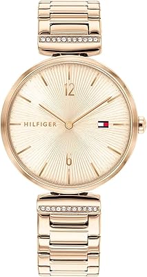 Montre analogique à quartz pour femme aria by tommy hilfiger avec bracelet