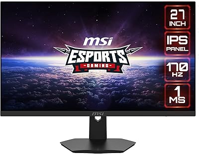 Moniteur de jeu msi g274 27 pouces 1920 x 1080 (fhd)