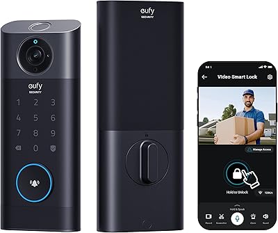 Eufy security caméra 3 en 1 s330 + sonnette + serrure de porte d'entrée intelligente sans clé. Plus de choix, moins de dépenses avec Diaytar