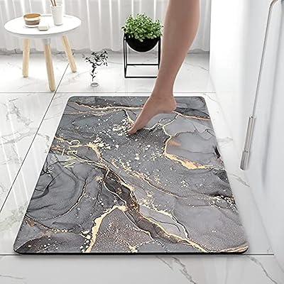Tapis de bain bolasie, tapis de sol super absorbant, tapis de pied à