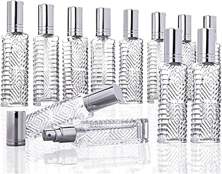 Xifor 12 pièces atomiseur de parfum vide flacons vaporisateurs en verre