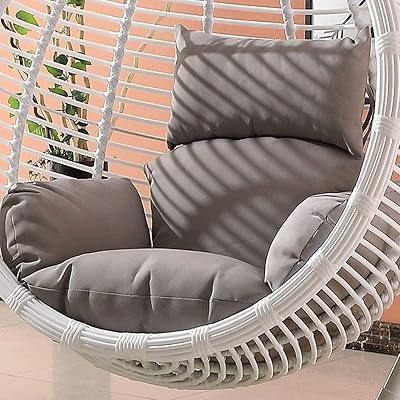 Coussin de chaise suspendue lucky row egg, coussin de chaise hamac doux, coussin