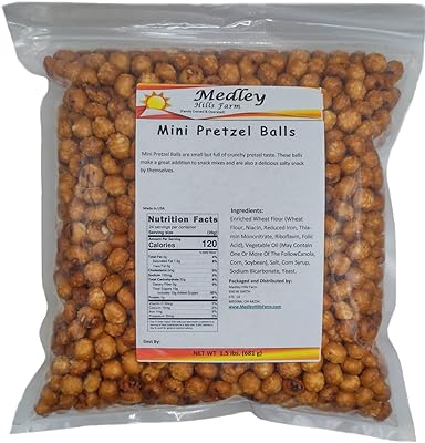 Mini boules de bretzel medley hills farm - rondes de bretzel - nuggets