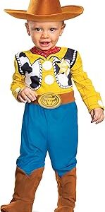 DÉGUISEMENT WOODY DELUXE POUR BÉBÉ, MULTICOLORE, TAILLE UNIQUE, MULTICOLORE, TAILLE UNIQUE