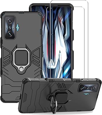 Coque mobile zed moon pour xiaomi poco f4 gt 5g avec protecteur d'écran