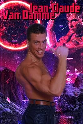 Cahier jean claude van damme : joli carnet de notes ligné pour écoliers
